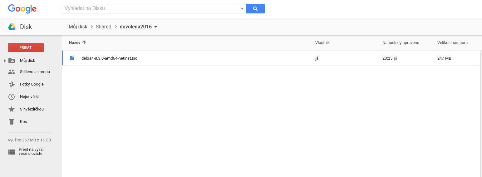 Jak sdílet soubor na Google disk?
